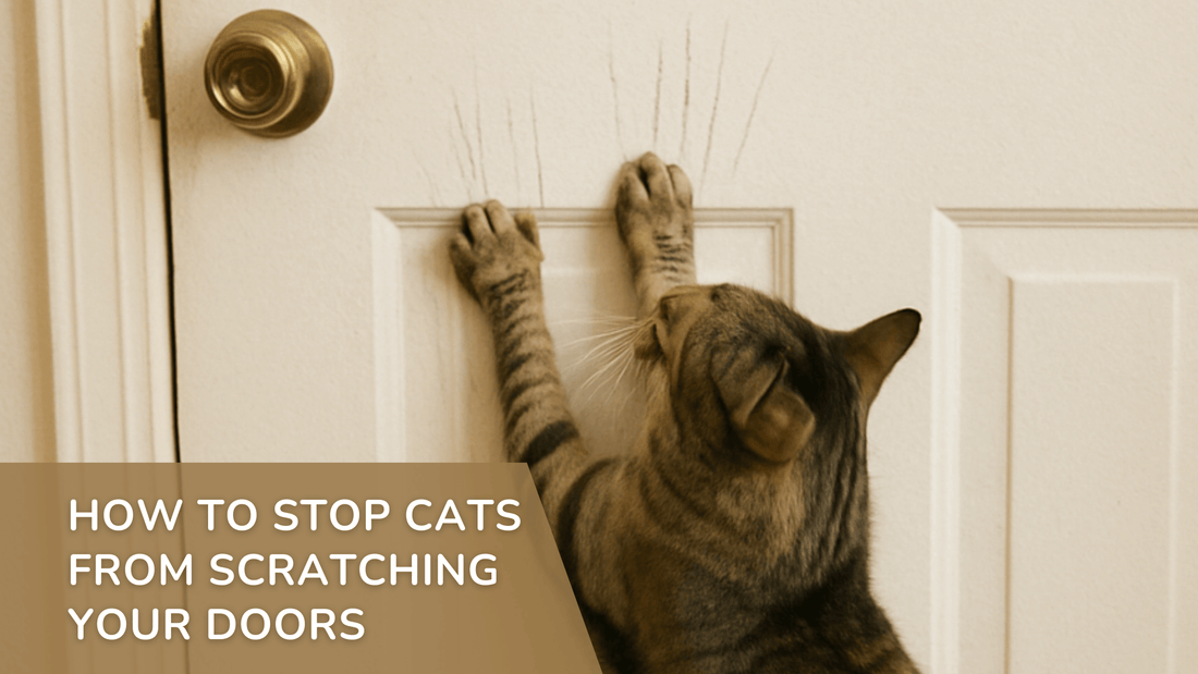 How to Stop Cats From Scratching Doors