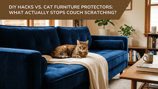 DIY Hacks vs. Cat Furniture Protectors: What Actually Stops Couch Scratching?