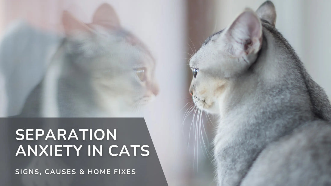 Separation Anxiety in Cats Signs, Causes & Home Fixes