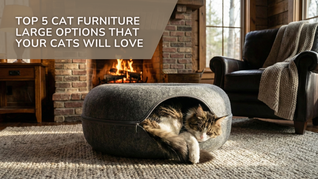 Top 5 Cat Furniture Large Options That Your Cats Will Love by StayPurr Blog