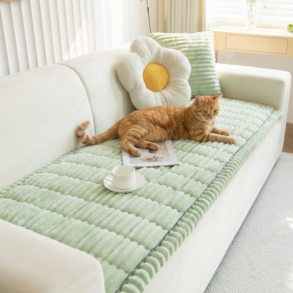 STAYPURR™ Cat Proof Couch Cover - Anti Scratch & Washable Sofa Topper