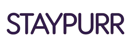 StayPurr Brand Title Transparent Background