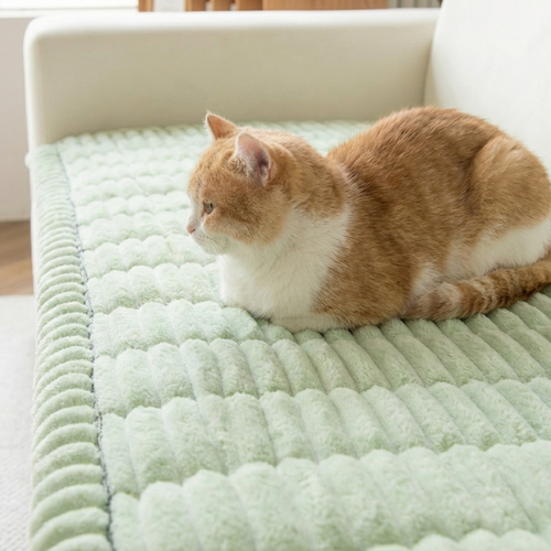 STAYPURR™ Cat Proof Couch Cover - Anti Scratch & Washable Sofa Topper