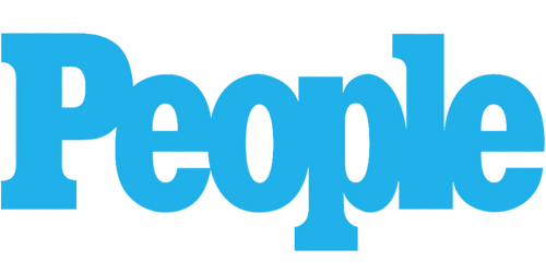 Blue People.com logo on transparent background