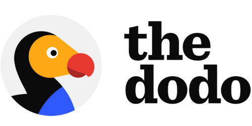  'the dodo' logo on transparent background