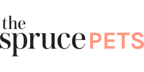 Logo of 'the spruce Pets' on transparent background